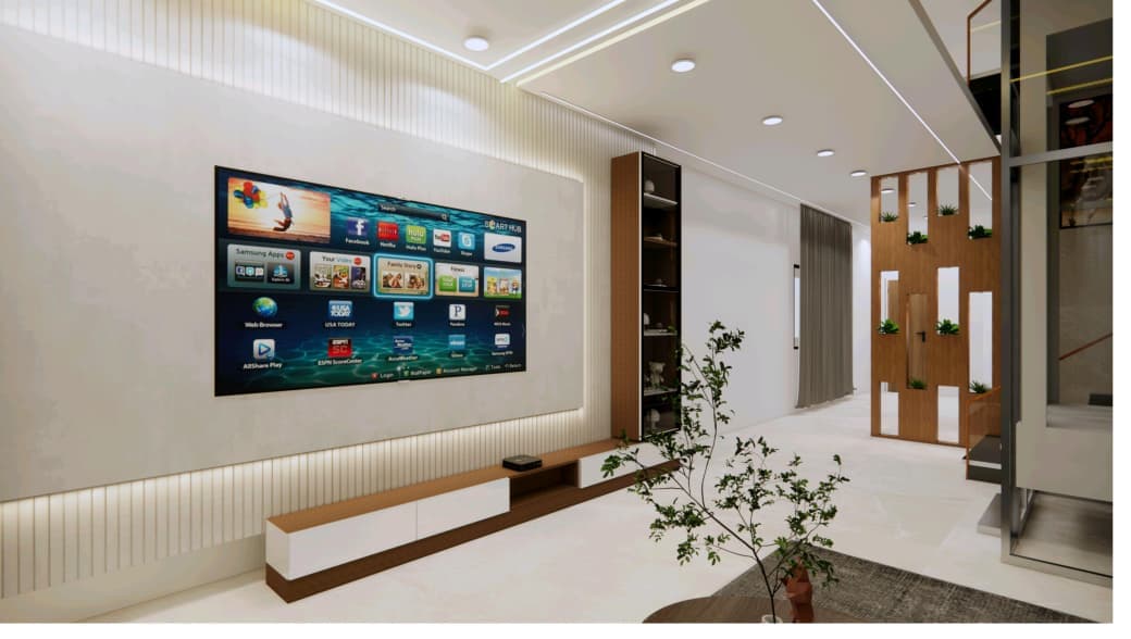 Modern wardrobe and bedroom detailing study